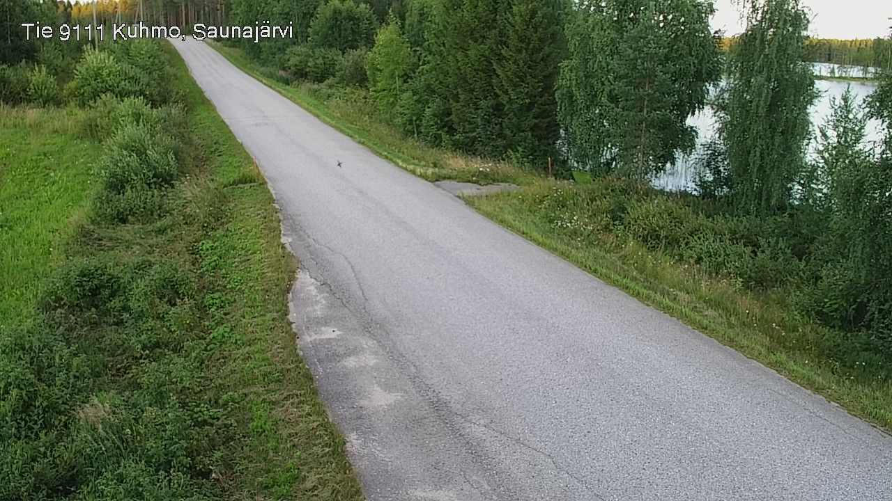 Kelikamerat Kuva Tie 9111 Kuhmo, Saunajärvi, Kuhmo, Kainuu
