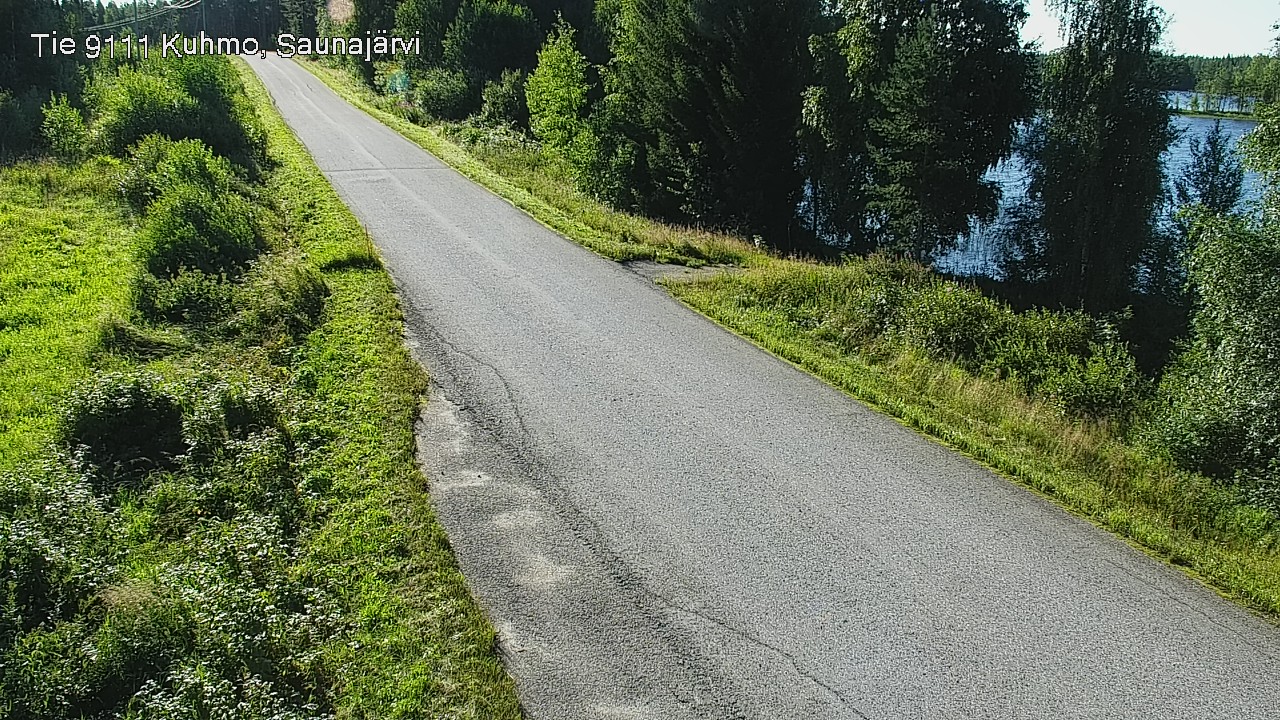 Kelikamerat Kuva Tie 9111 Kuhmo, Saunajärvi, Kuhmo, Kainuu