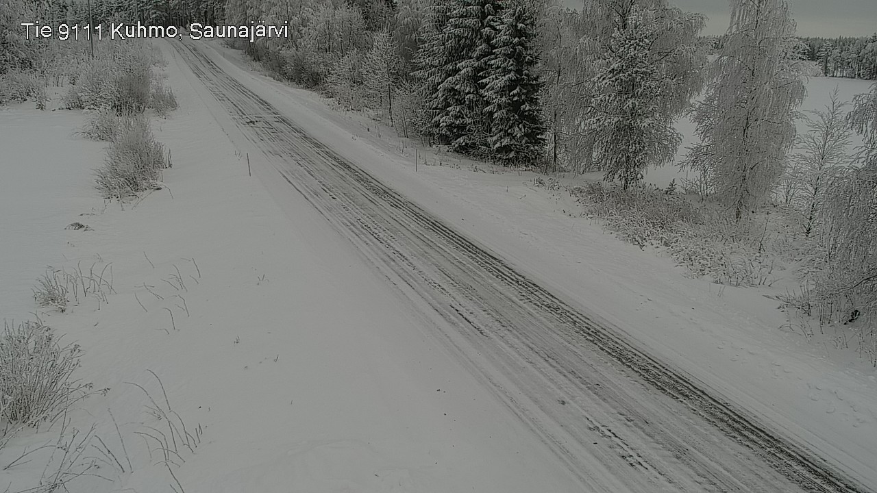 Kelikamerat Kuva Tie 9111 Kuhmo, Saunajärvi, Kuhmo, Kainuu
