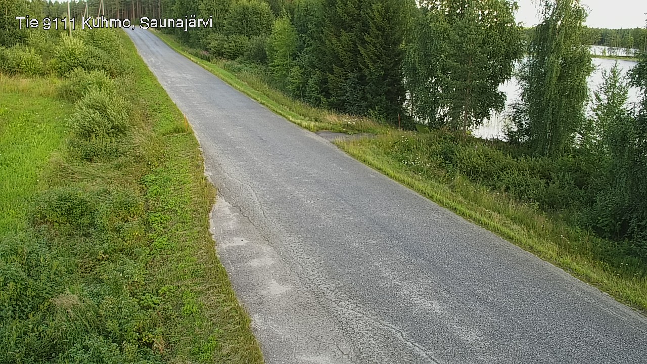 Kelikamerat Kuva Tie 9111 Kuhmo, Saunajärvi, Kuhmo, Kainuu