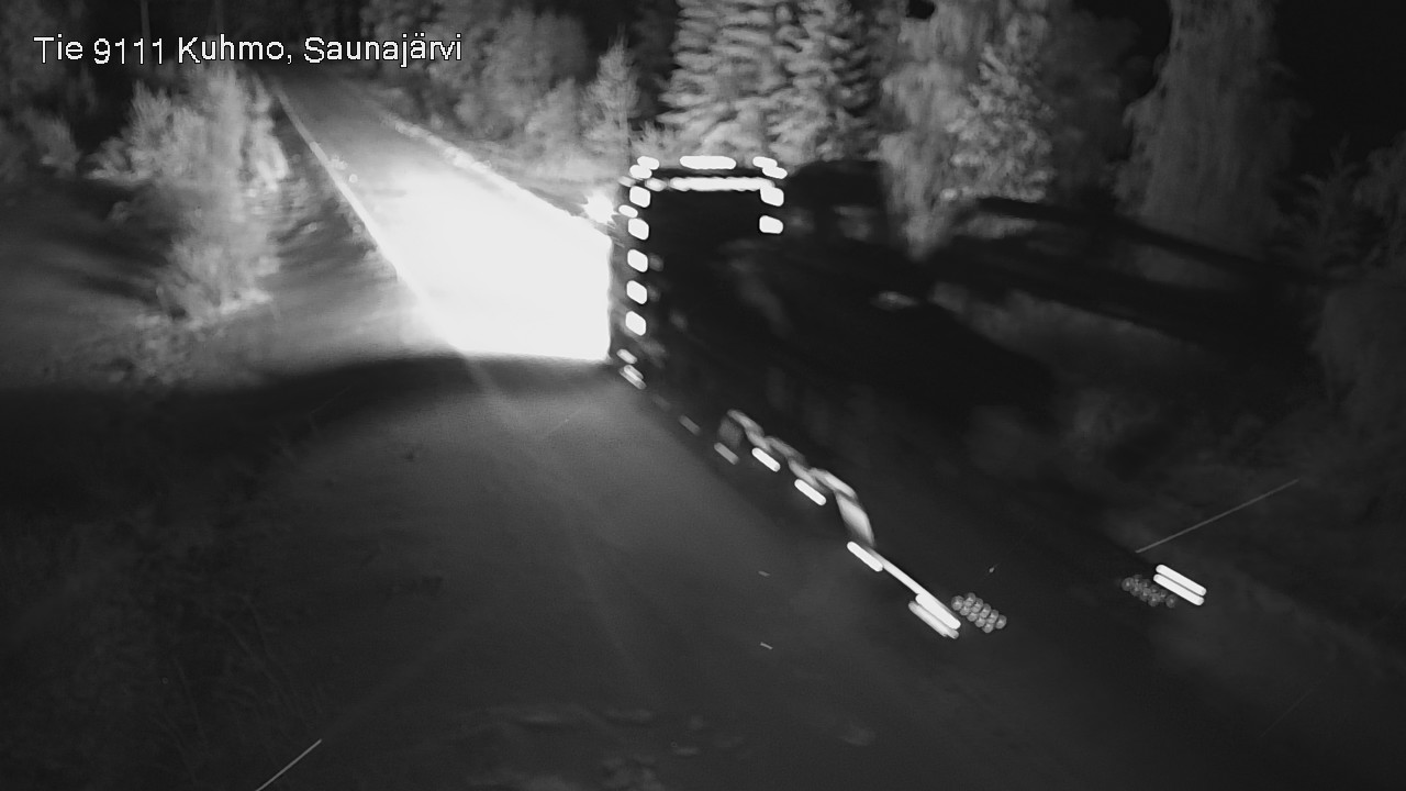 Kelikamerat Kuva Tie 9111 Kuhmo, Saunajärvi, Kuhmo, Kainuu