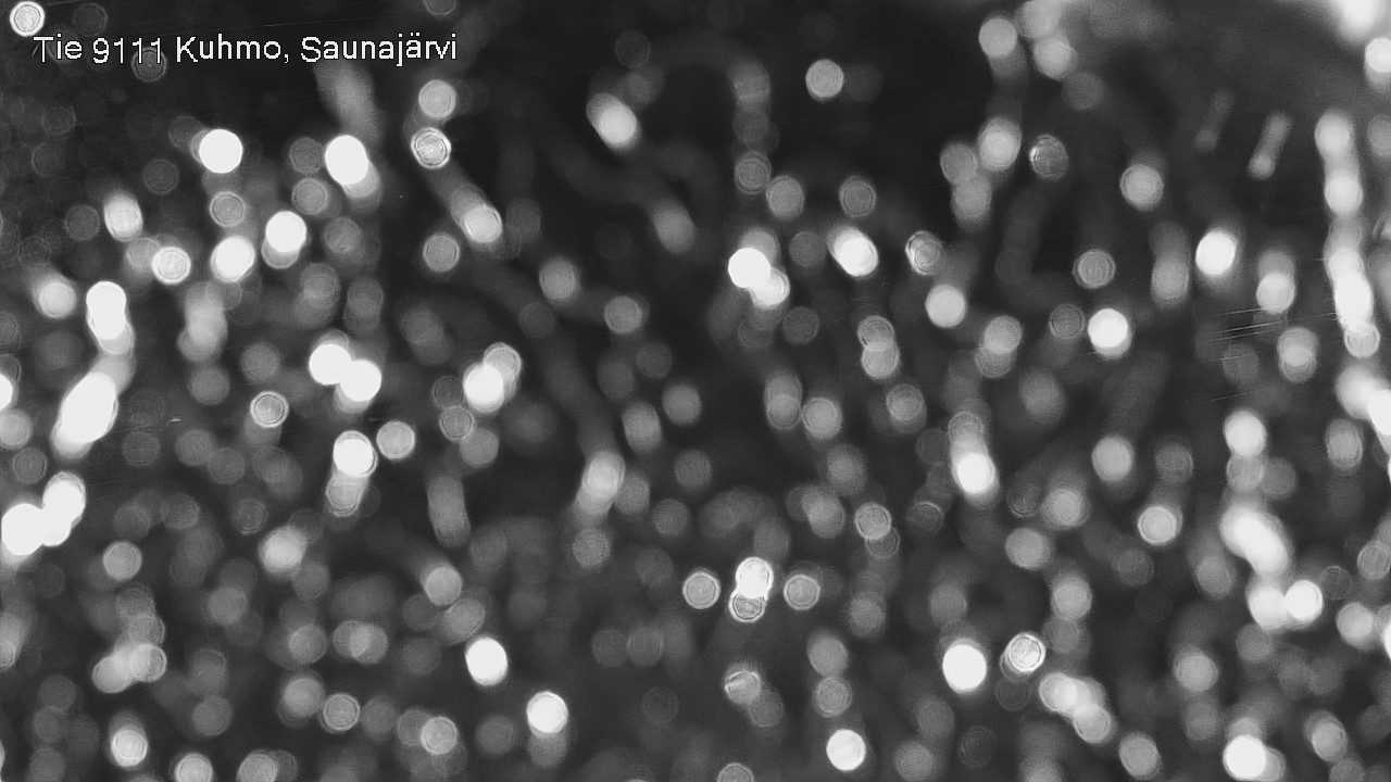 Weather Camera Image Väg 9111 Kuhmo, Saunajärvi, Kuhmo, Kainuu