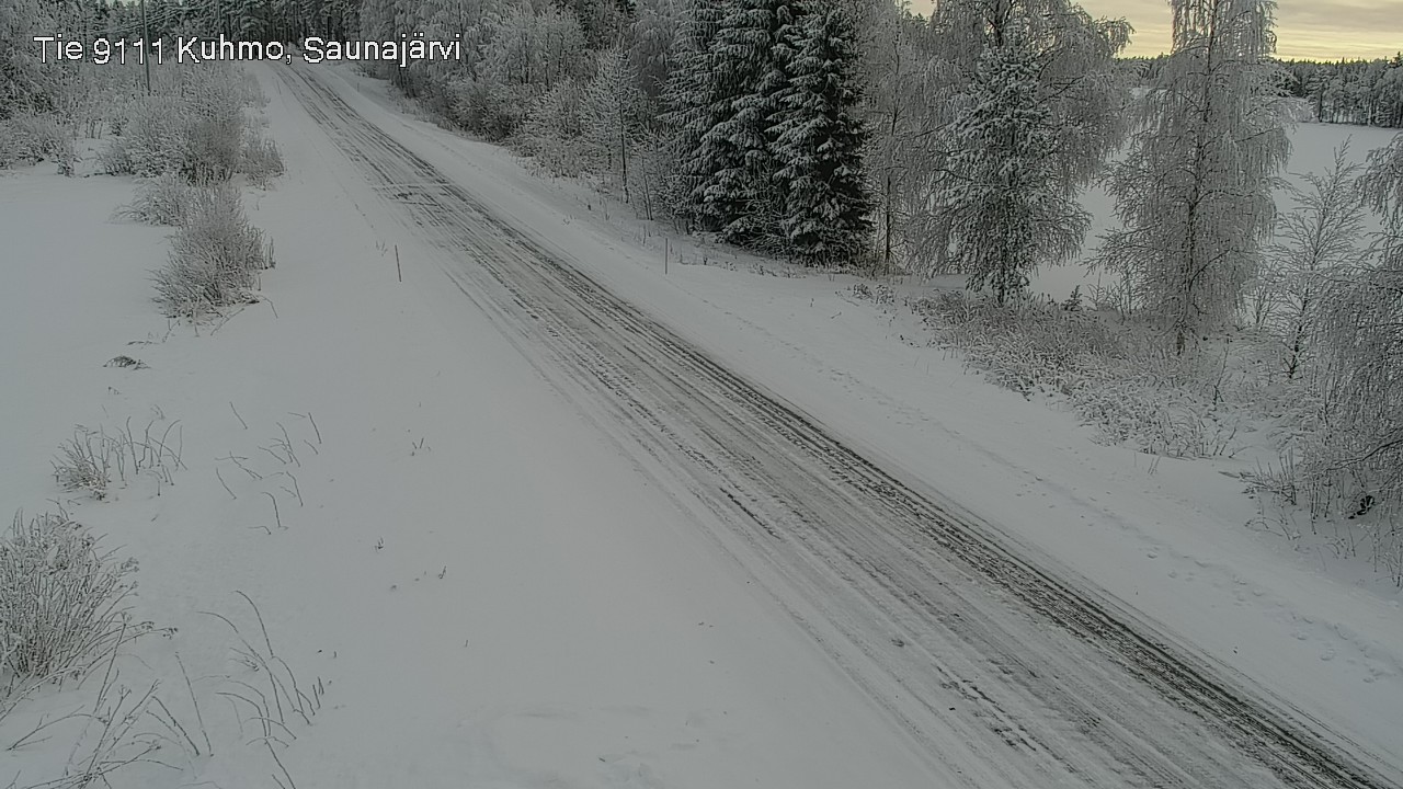Kelikamerat Kuva Tie 9111 Kuhmo, Saunajärvi, Kuhmo, Kainuu