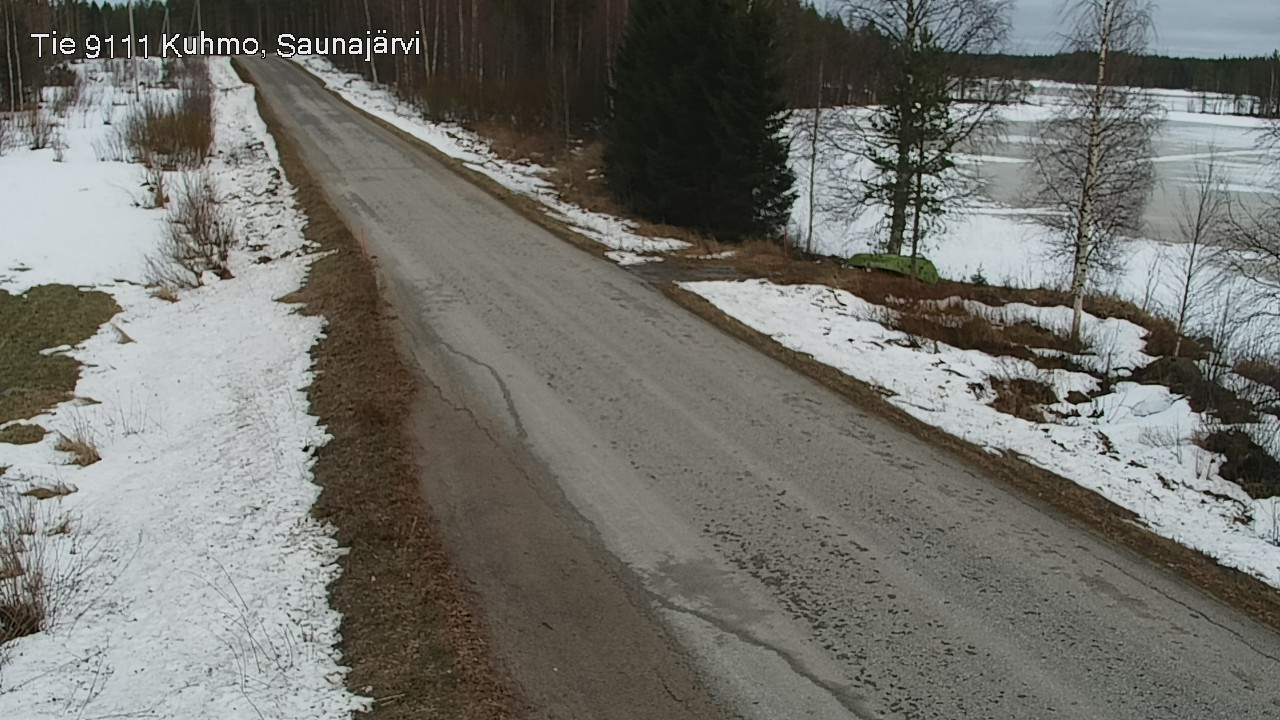 Kelikamerat Kuva Tie 9111 Kuhmo, Saunajärvi, Kuhmo, Kainuu