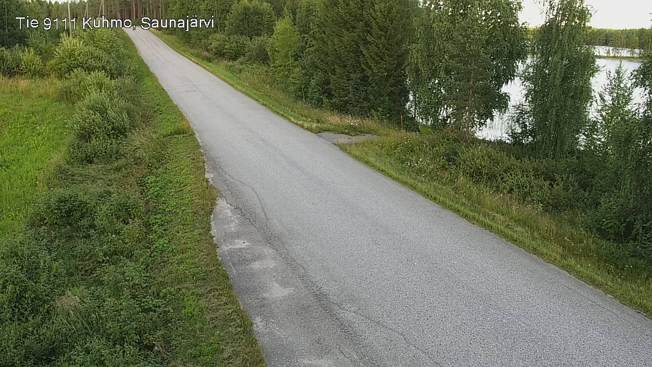 Kelikamerat Kuva Tie 9111 Kuhmo, Saunajärvi, Kuhmo, Kainuu