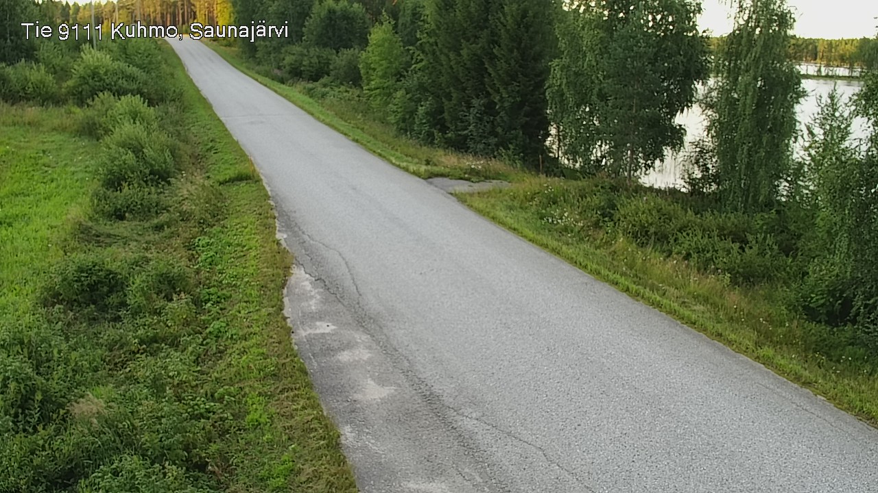 Kelikamerat Kuva Tie 9111 Kuhmo, Saunajärvi, Kuhmo, Kainuu