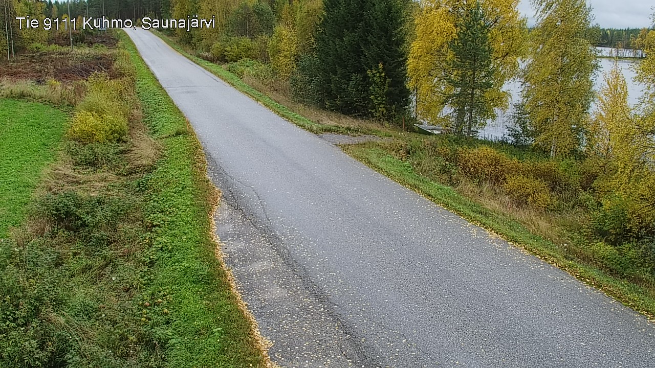 Kelikamerat Kuva Tie 9111 Kuhmo, Saunajärvi, Kuhmo, Kainuu