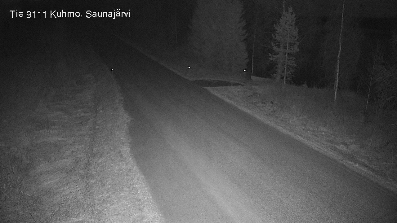 Kelikamerat Kuva Tie 9111 Kuhmo, Saunajärvi, Kuhmo, Kainuu