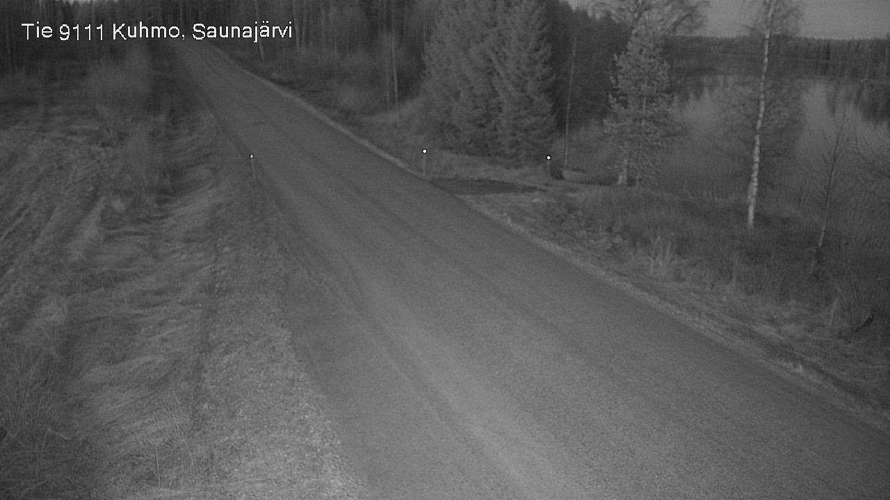 Kelikamerat Kuva Tie 9111 Kuhmo, Saunajärvi, Kuhmo, Kainuu
