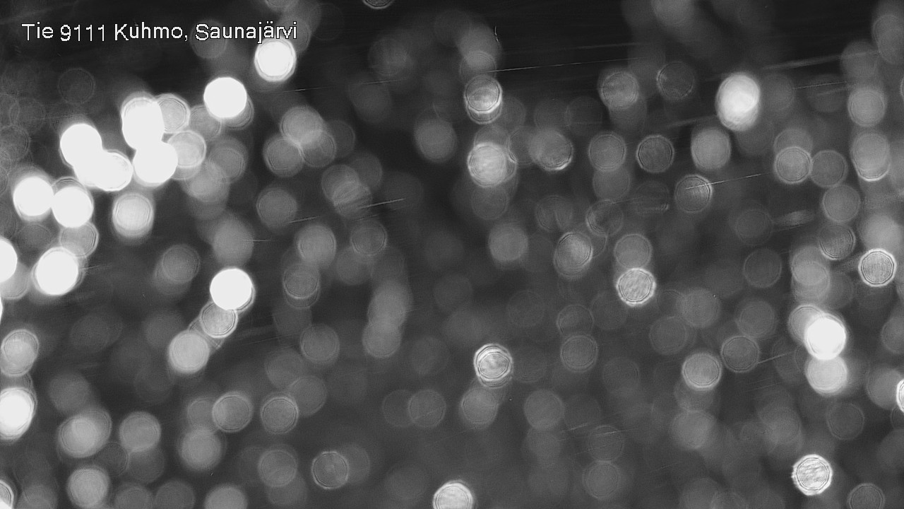 Weather Camera Image Väg 9111 Kuhmo, Saunajärvi, Kuhmo, Kainuu