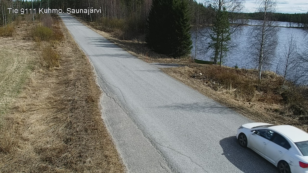 Kelikamerat Kuva Tie 9111 Kuhmo, Saunajärvi, Kuhmo, Kainuu