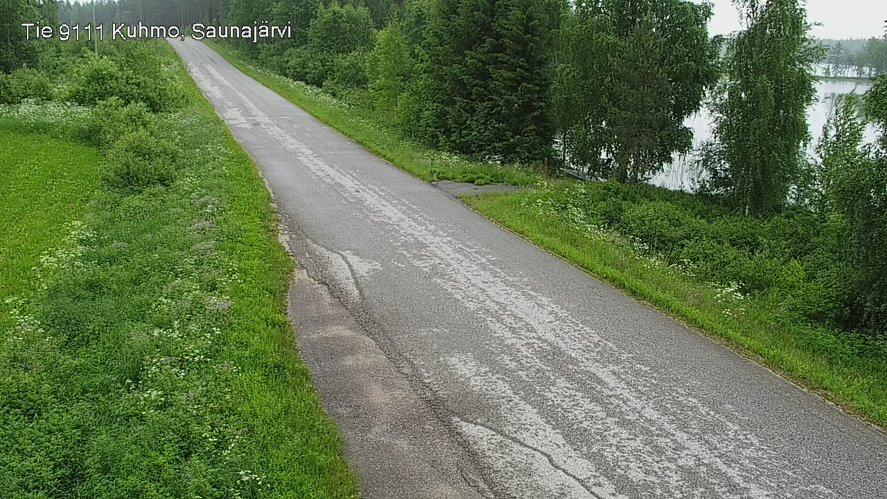 Kelikamerat Kuva Tie 9111 Kuhmo, Saunajärvi, Kuhmo, Kainuu