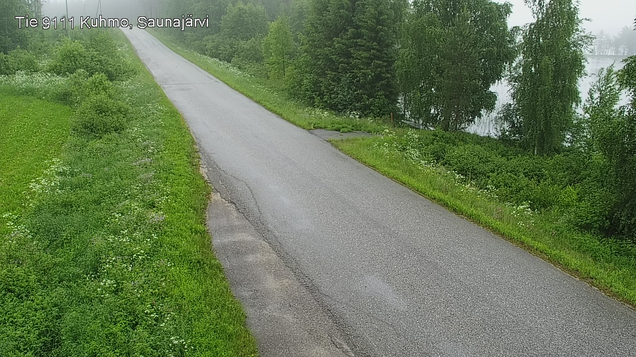 Kelikamerat Kuva Tie 9111 Kuhmo, Saunajärvi, Kuhmo, Kainuu