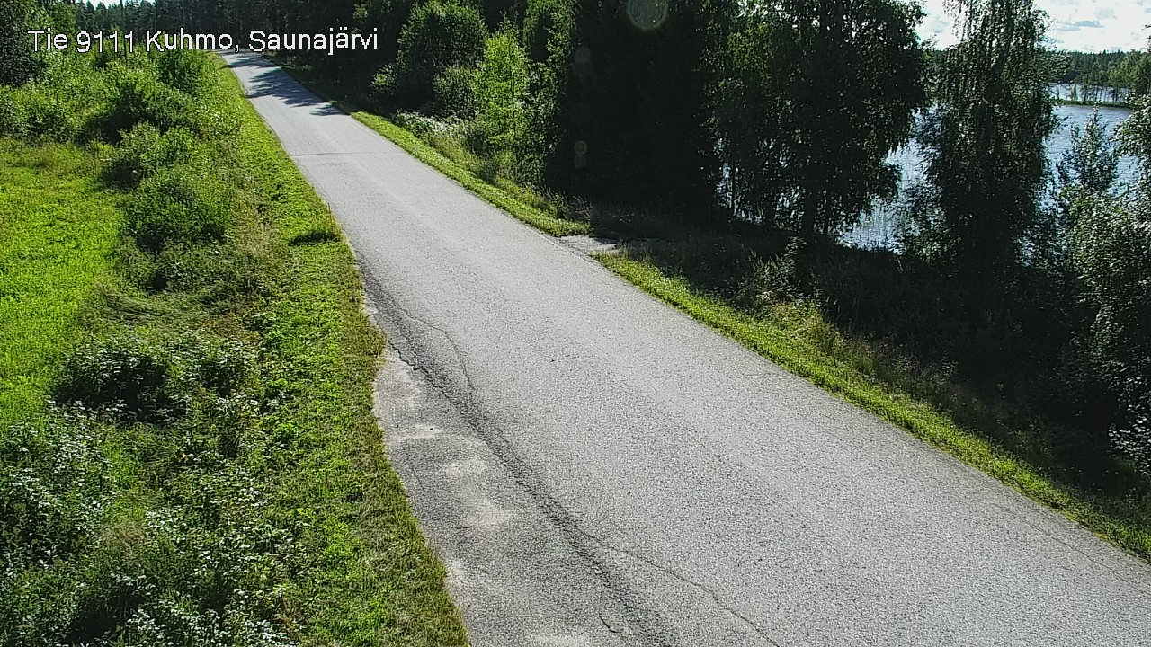 Kelikamerat Kuva Tie 9111 Kuhmo, Saunajärvi, Kuhmo, Kainuu