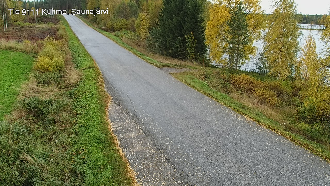 Kelikamerat Kuva Tie 9111 Kuhmo, Saunajärvi, Kuhmo, Kainuu