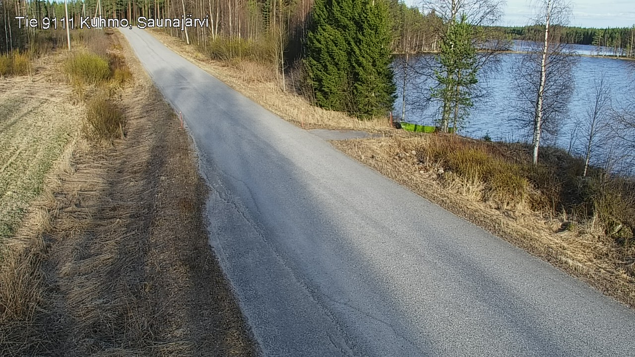Kelikamerat Kuva Tie 9111 Kuhmo, Saunajärvi, Kuhmo, Kainuu