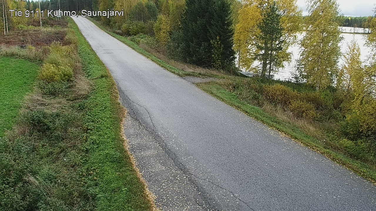 Kelikamerat Kuva Tie 9111 Kuhmo, Saunajärvi, Kuhmo, Kainuu
