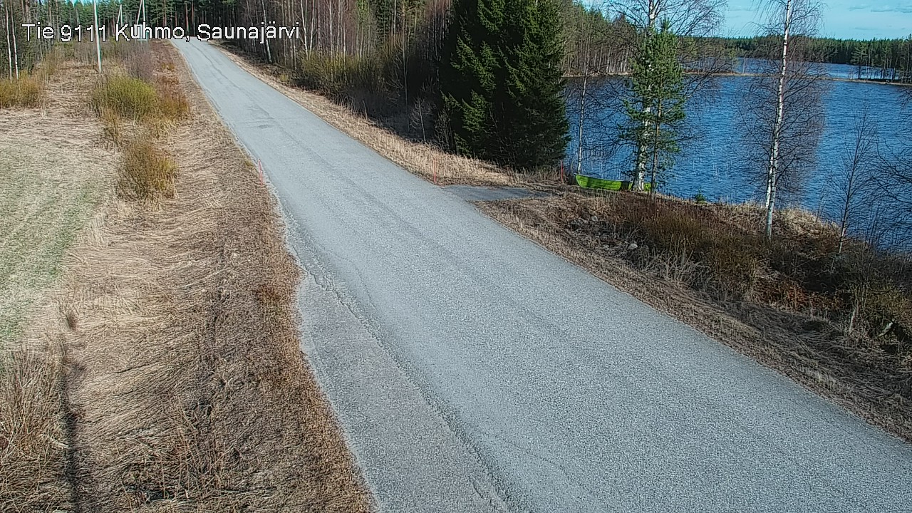 Kelikamerat Kuva Tie 9111 Kuhmo, Saunajärvi, Kuhmo, Kainuu