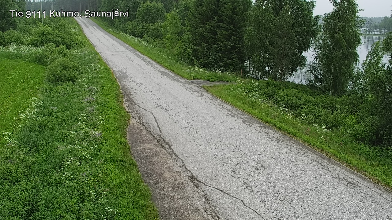 Kelikamerat Kuva Tie 9111 Kuhmo, Saunajärvi, Kuhmo, Kainuu