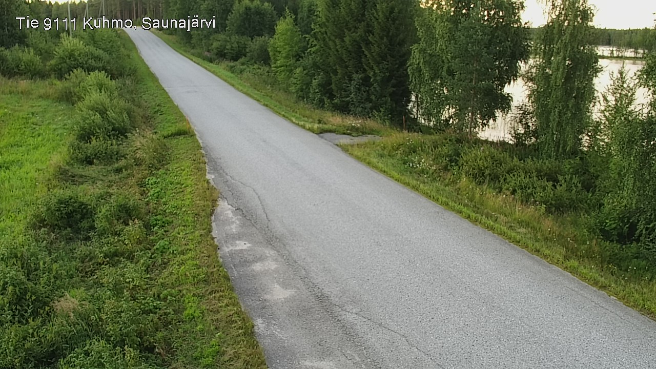 Kelikamerat Kuva Tie 9111 Kuhmo, Saunajärvi, Kuhmo, Kainuu