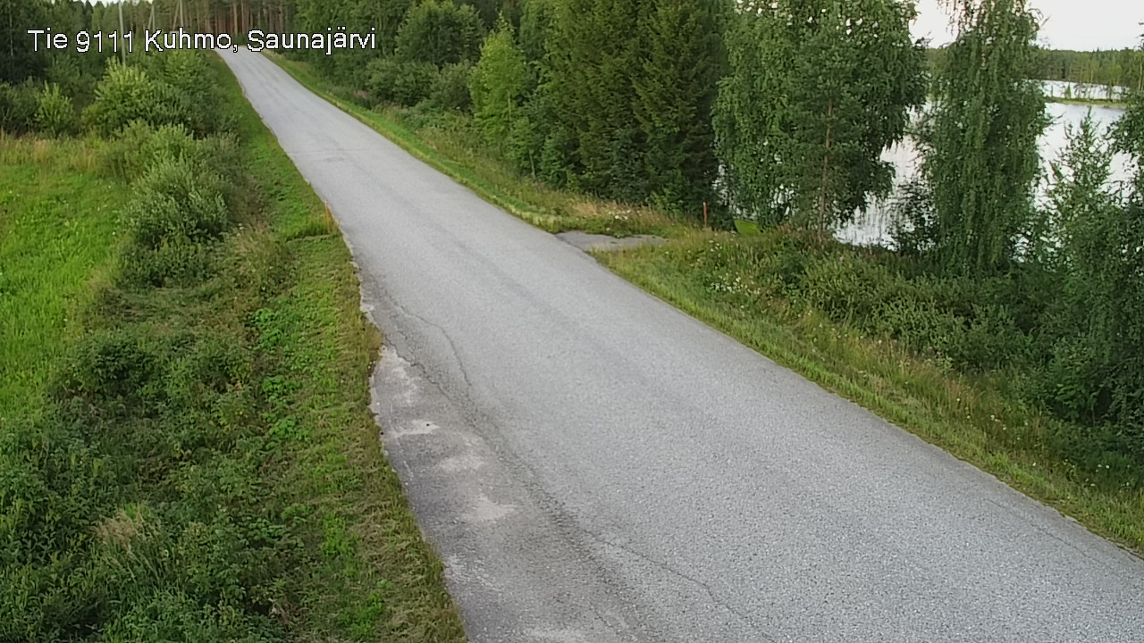 Kelikamerat Kuva Tie 9111 Kuhmo, Saunajärvi, Kuhmo, Kainuu