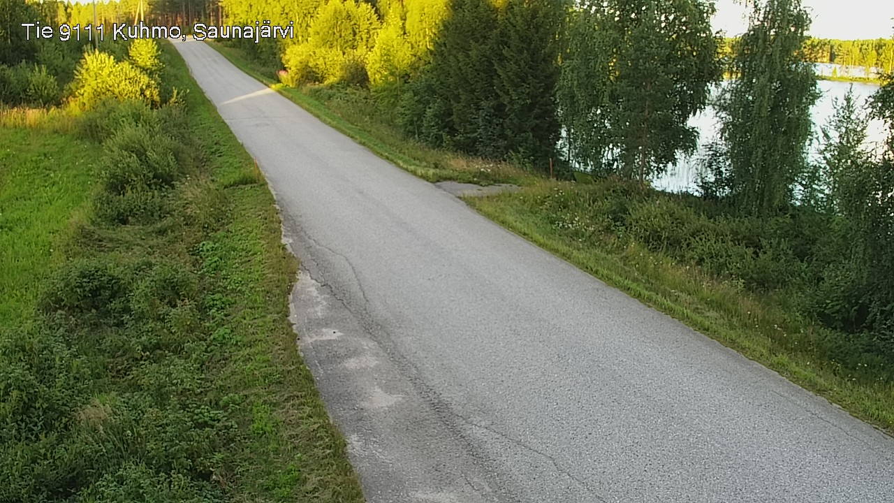 Kelikamerat Kuva Tie 9111 Kuhmo, Saunajärvi, Kuhmo, Kainuu
