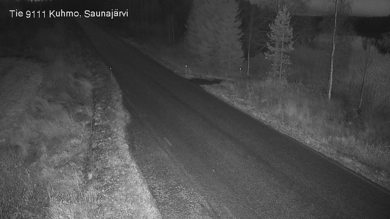 Kelikamerat Kuva Tie 9111 Kuhmo, Saunajärvi, Kuhmo, Kainuu