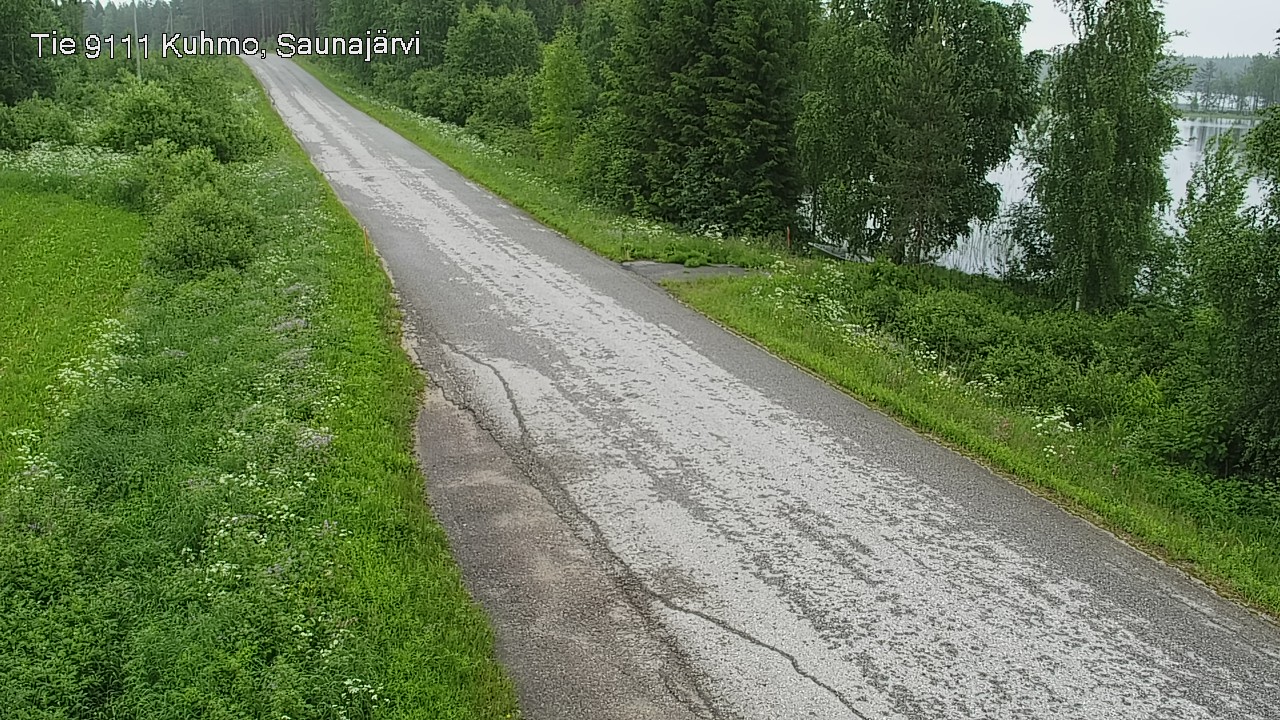 Kelikamerat Kuva Tie 9111 Kuhmo, Saunajärvi, Kuhmo, Kainuu