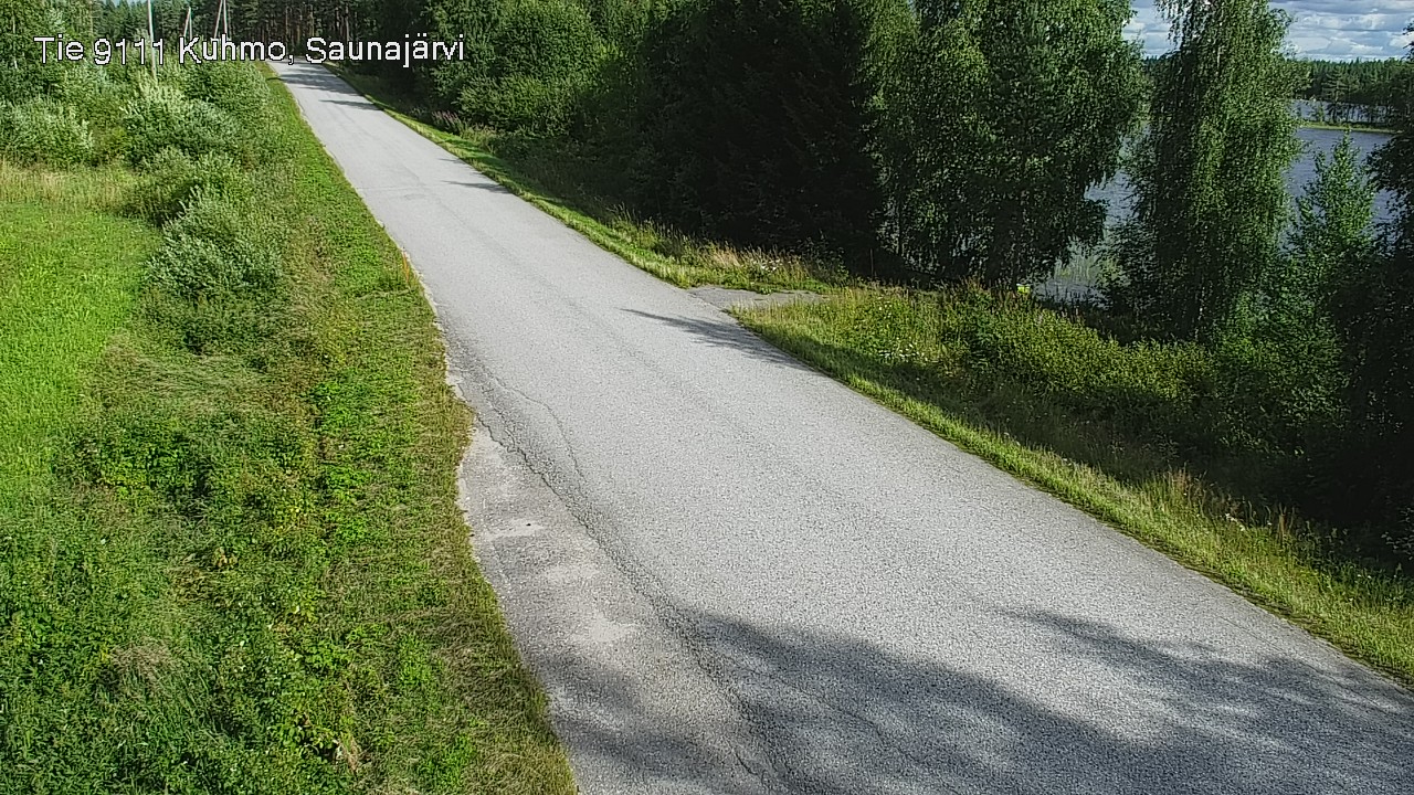 Kelikamerat Kuva Tie 9111 Kuhmo, Saunajärvi, Kuhmo, Kainuu