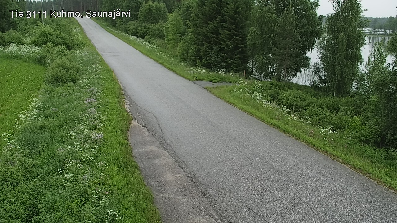 Kelikamerat Kuva Tie 9111 Kuhmo, Saunajärvi, Kuhmo, Kainuu