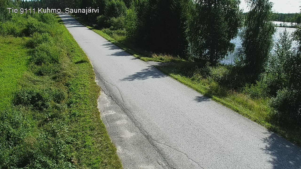 Kelikamerat Kuva Tie 9111 Kuhmo, Saunajärvi, Kuhmo, Kainuu