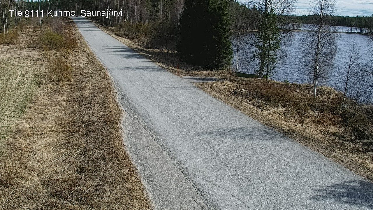 Kelikamerat Kuva Tie 9111 Kuhmo, Saunajärvi, Kuhmo, Kainuu