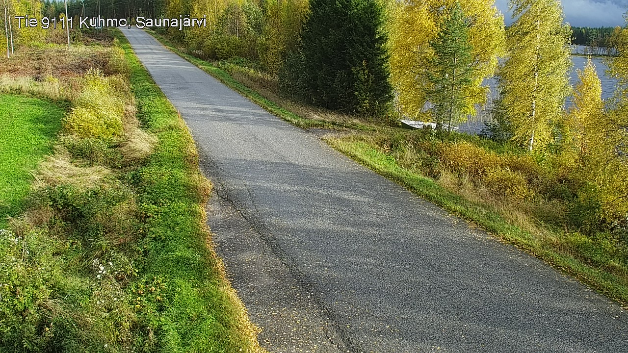 Kelikamerat Kuva Tie 9111 Kuhmo, Saunajärvi, Kuhmo, Kainuu