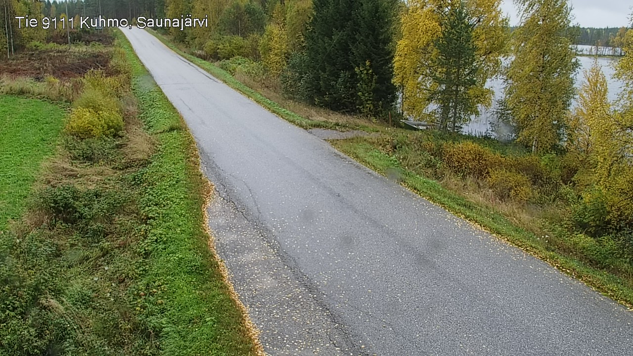 Kelikamerat Kuva Tie 9111 Kuhmo, Saunajärvi, Kuhmo, Kainuu