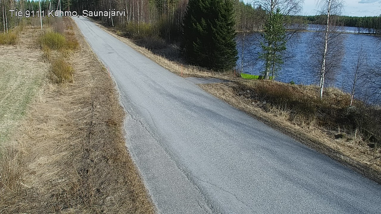 Kelikamerat Kuva Tie 9111 Kuhmo, Saunajärvi, Kuhmo, Kainuu