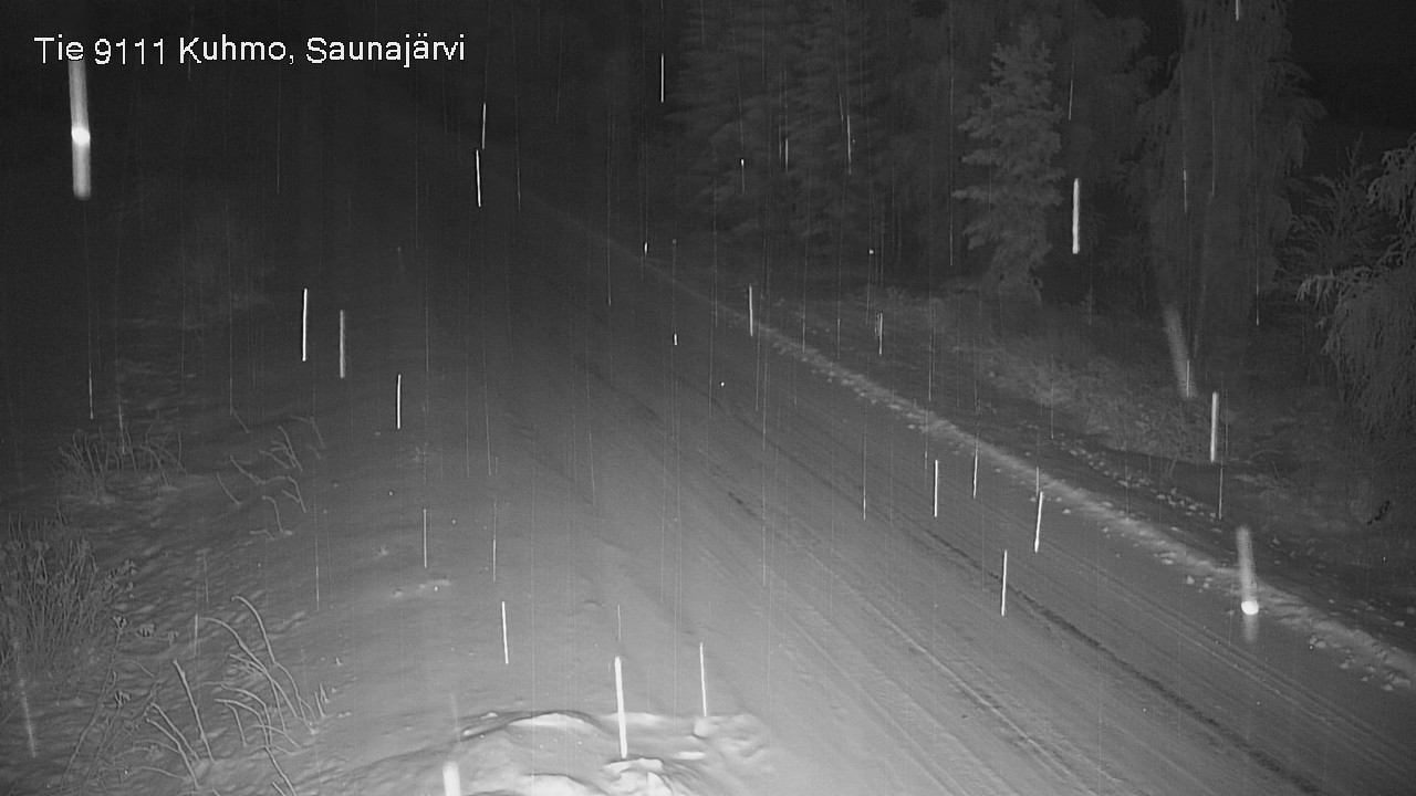 Kelikamerat Kuva Tie 9111 Kuhmo, Saunajärvi, Kuhmo, Kainuu