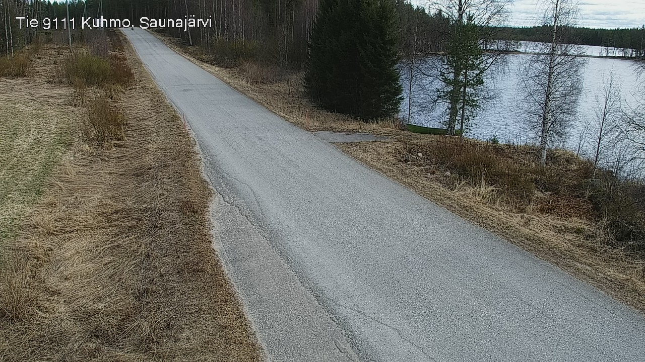 Kelikamerat Kuva Tie 9111 Kuhmo, Saunajärvi, Kuhmo, Kainuu