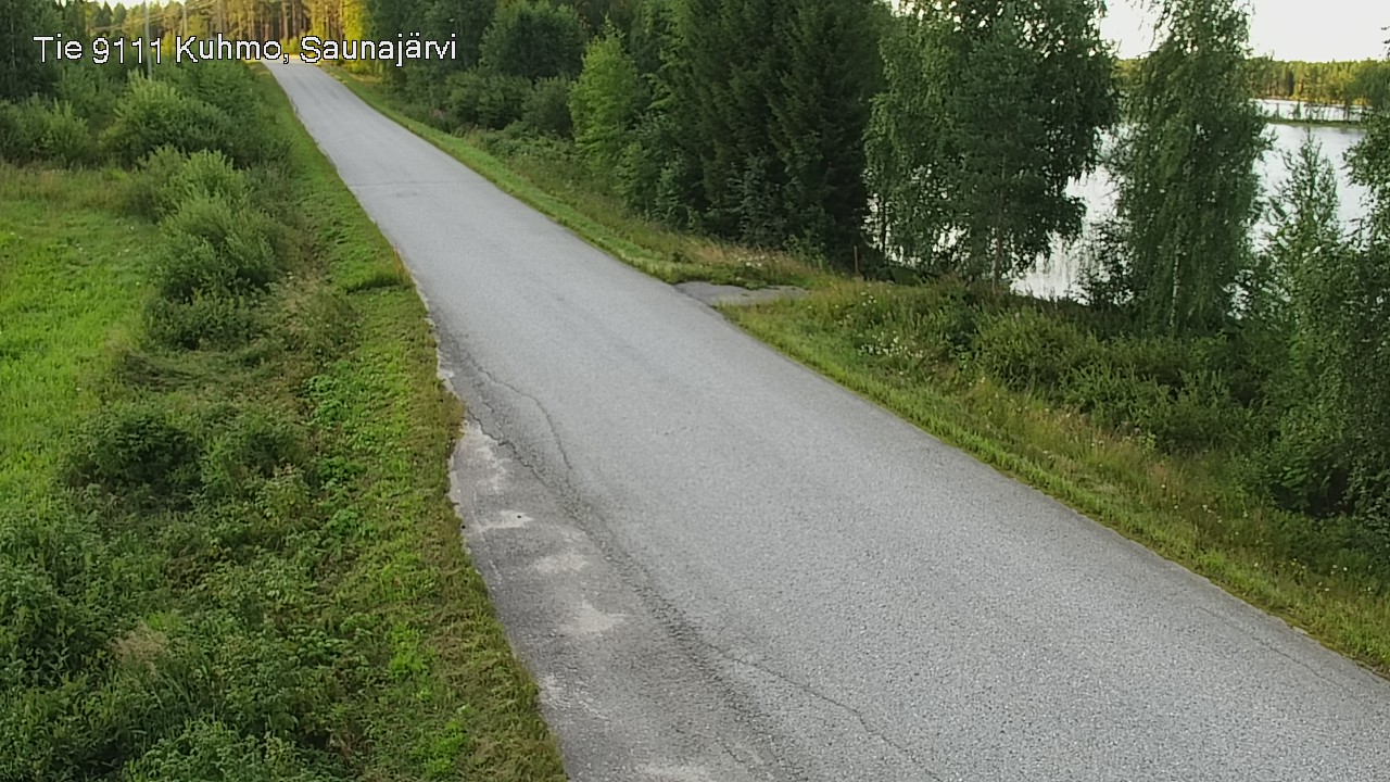 Kelikamerat Kuva Tie 9111 Kuhmo, Saunajärvi, Kuhmo, Kainuu