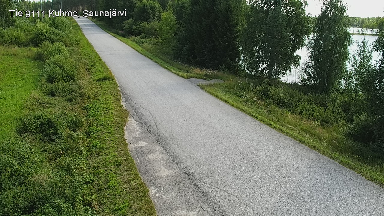 Kelikamerat Kuva Tie 9111 Kuhmo, Saunajärvi, Kuhmo, Kainuu