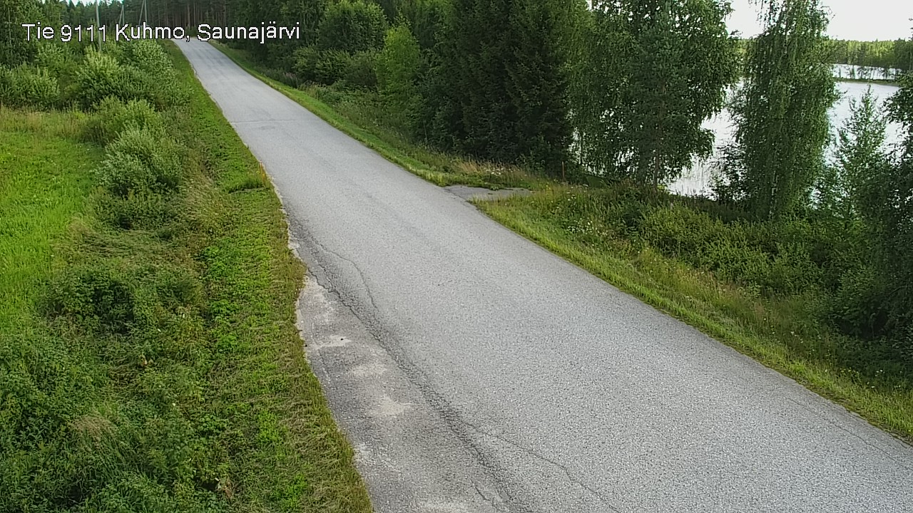 Kelikamerat Kuva Tie 9111 Kuhmo, Saunajärvi, Kuhmo, Kainuu