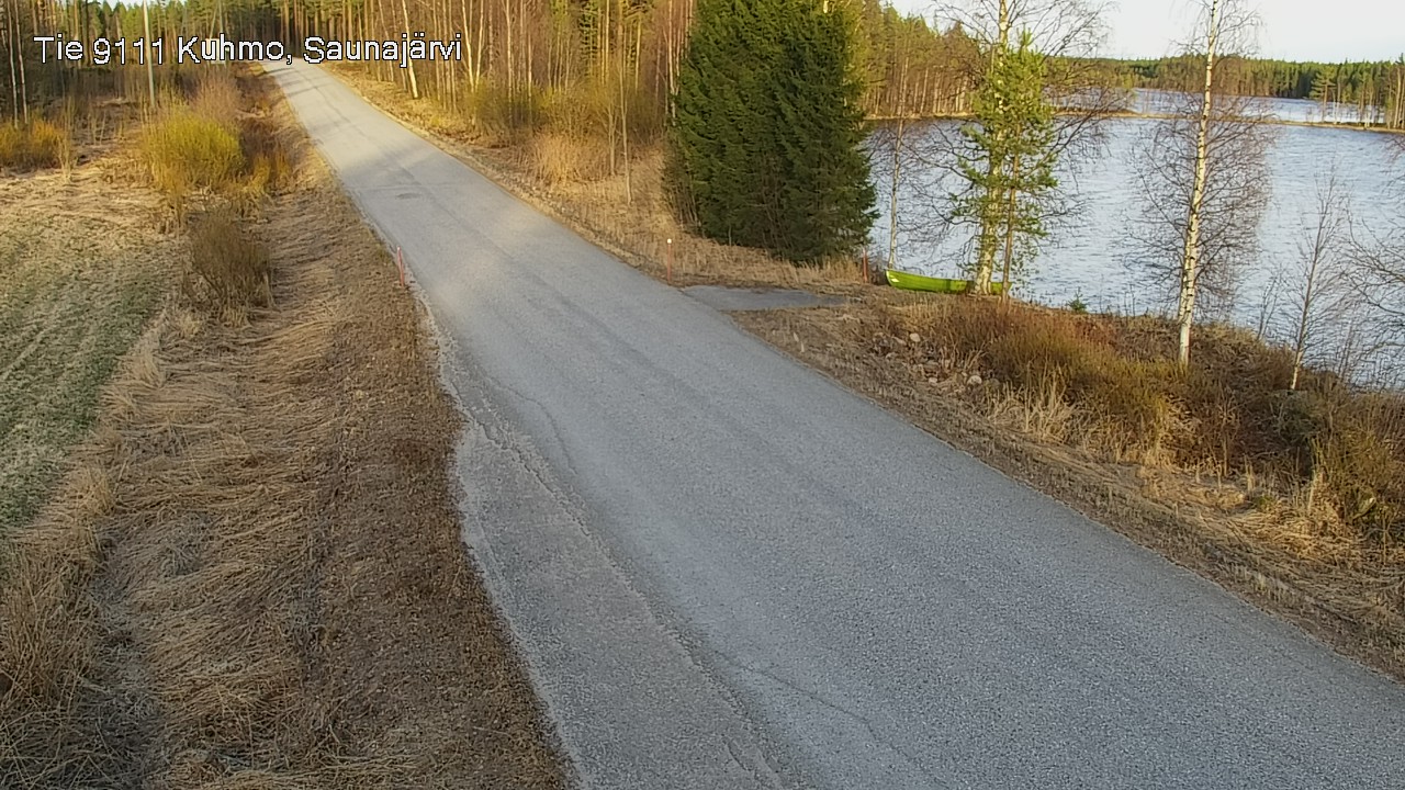 Kelikamerat Kuva Tie 9111 Kuhmo, Saunajärvi, Kuhmo, Kainuu