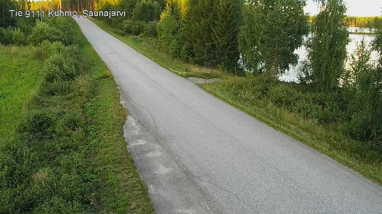 Kelikamerat Kuva Tie 9111 Kuhmo, Saunajärvi, Kuhmo, Kainuu
