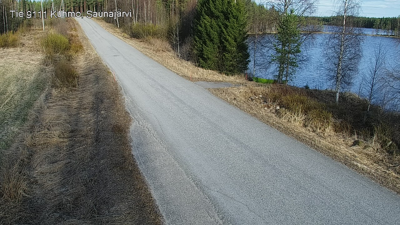 Kelikamerat Kuva Tie 9111 Kuhmo, Saunajärvi, Kuhmo, Kainuu