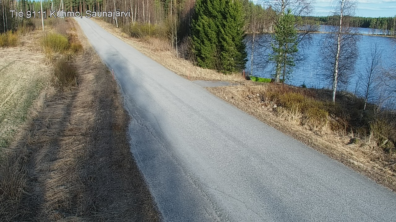 Kelikamerat Kuva Tie 9111 Kuhmo, Saunajärvi, Kuhmo, Kainuu