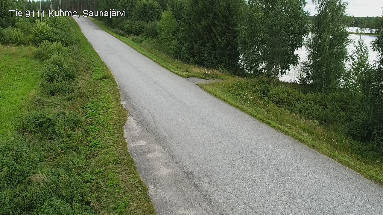 Kelikamerat Kuva Tie 9111 Kuhmo, Saunajärvi, Kuhmo, Kainuu