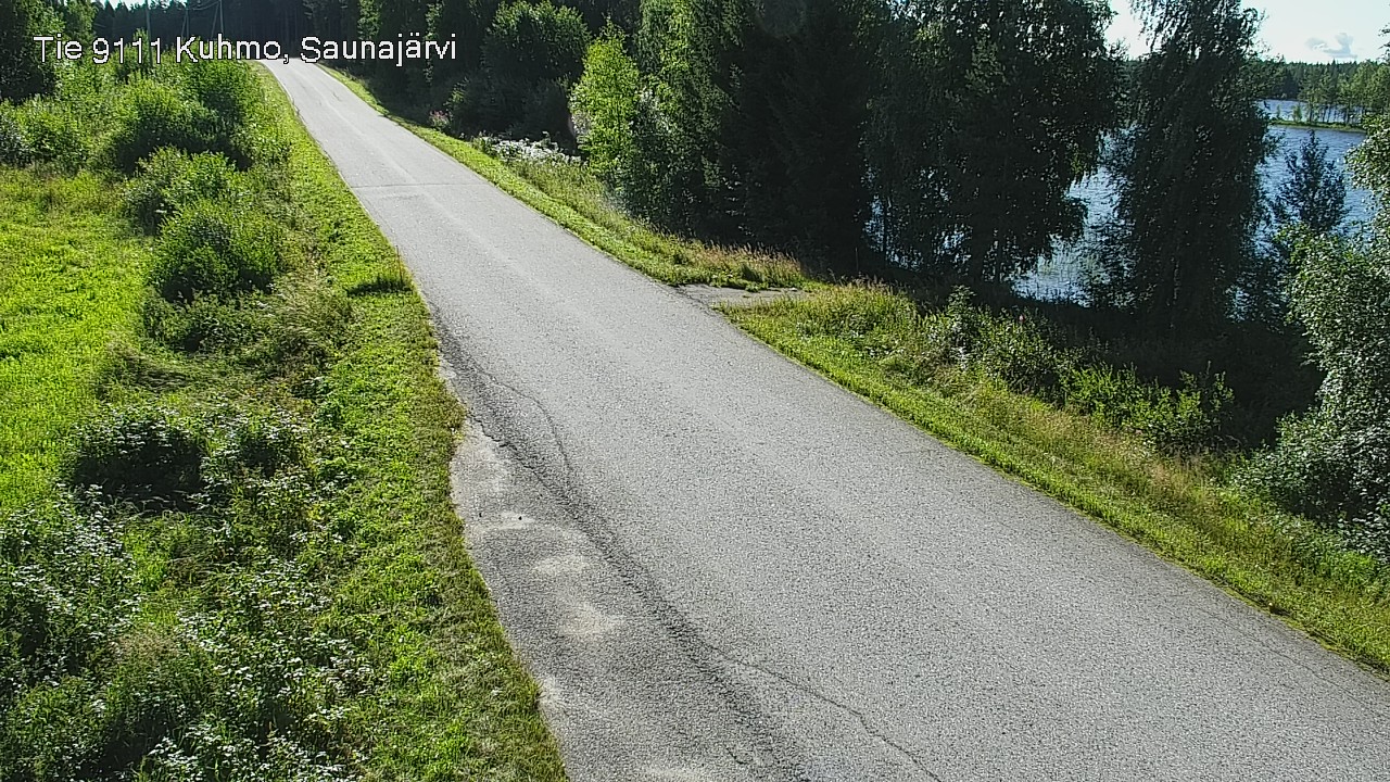 Kelikamerat Kuva Tie 9111 Kuhmo, Saunajärvi, Kuhmo, Kainuu