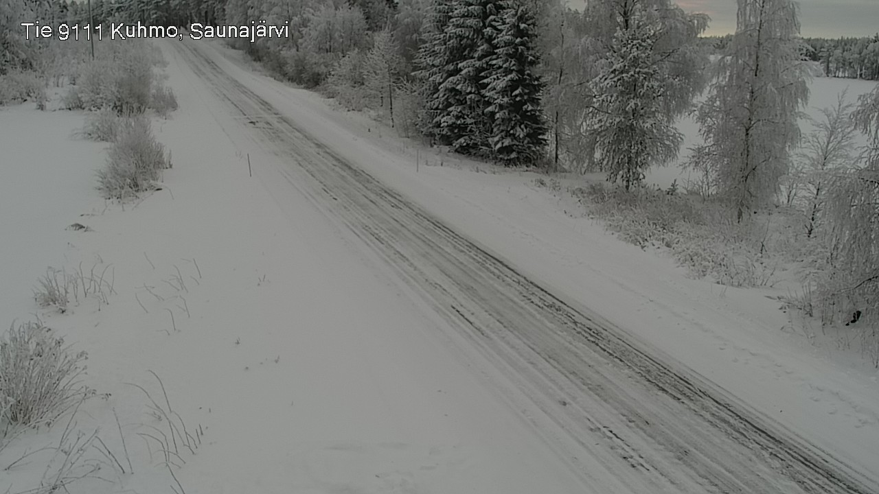 Kelikamerat Kuva Tie 9111 Kuhmo, Saunajärvi, Kuhmo, Kainuu