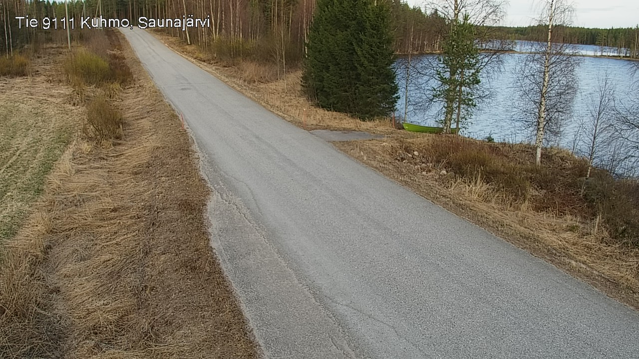 Kelikamerat Kuva Tie 9111 Kuhmo, Saunajärvi, Kuhmo, Kainuu