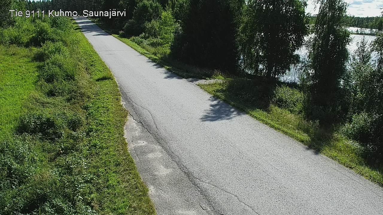 Kelikamerat Kuva Tie 9111 Kuhmo, Saunajärvi, Kuhmo, Kainuu