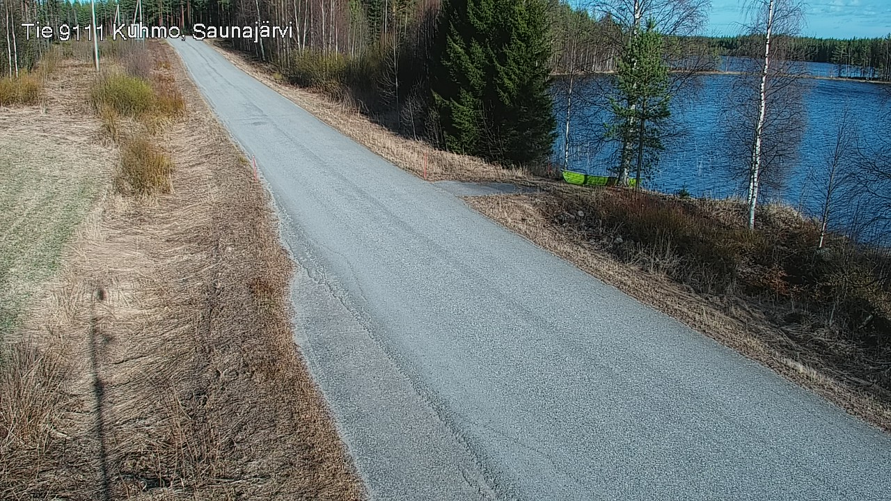 Kelikamerat Kuva Tie 9111 Kuhmo, Saunajärvi, Kuhmo, Kainuu